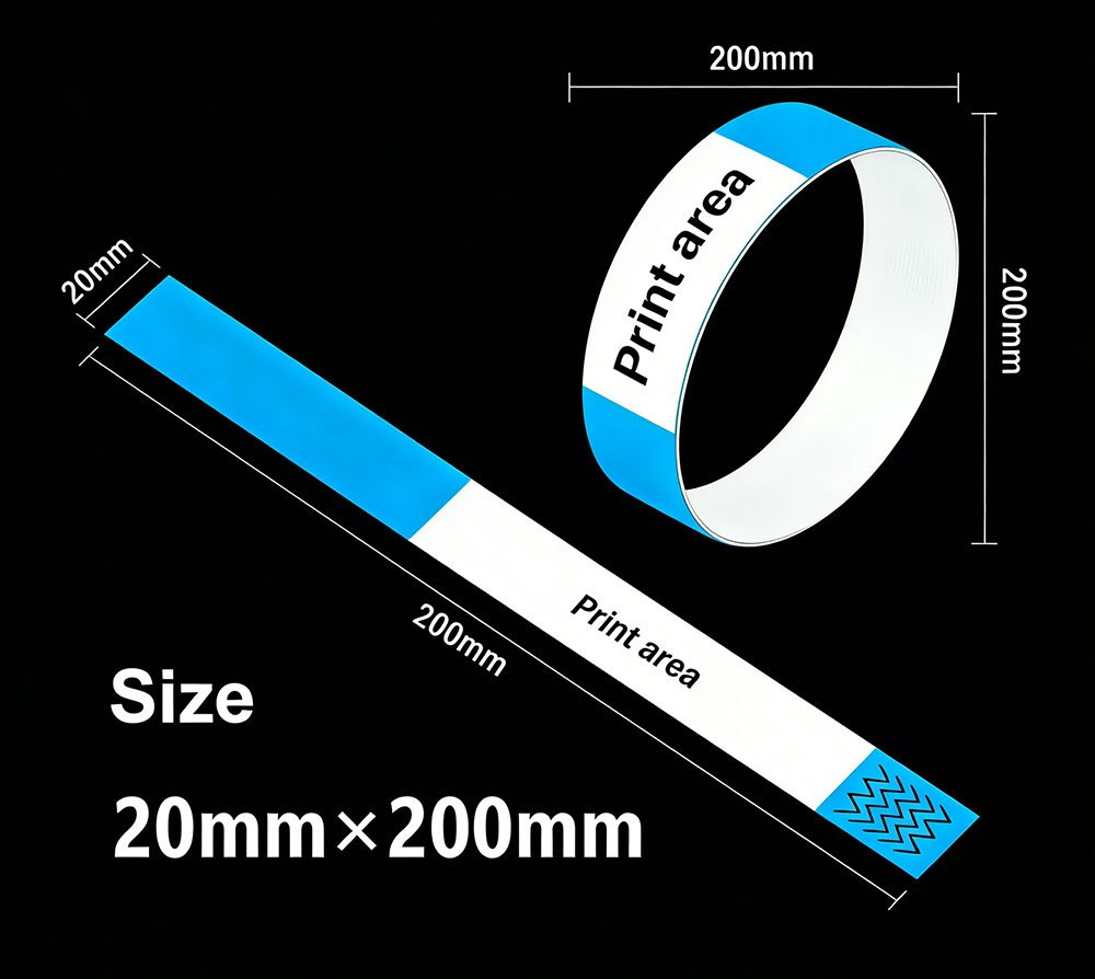Child Thermal Wristband 20 x 200 mm