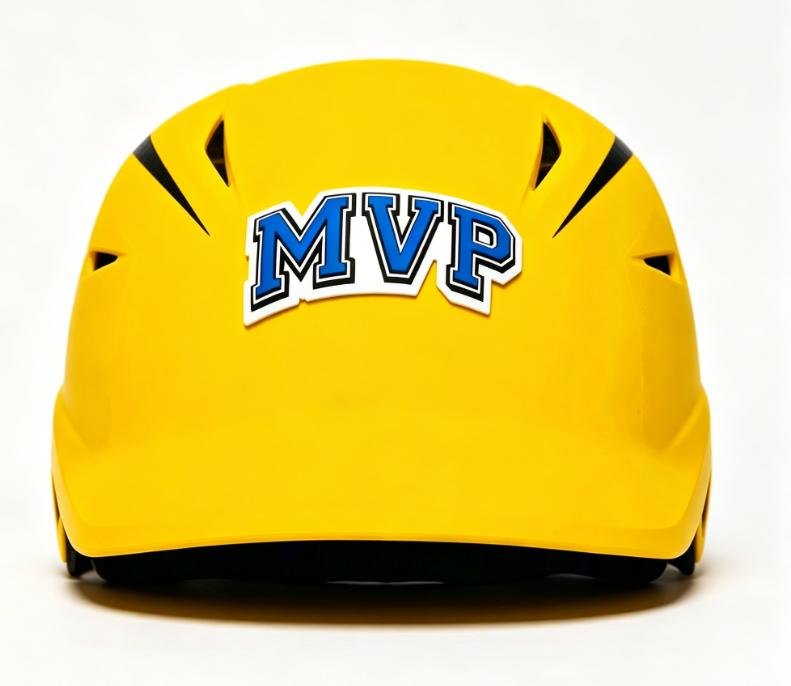 Vinilos en relieve para casco de béisbol