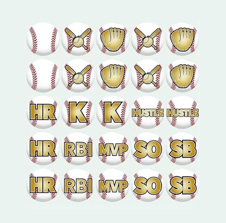 Vinilos de premio para casco de béisbol