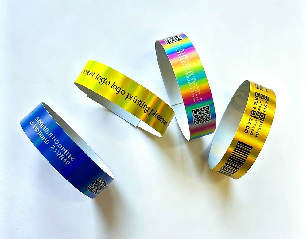 Pulseras holográficas personalizadas