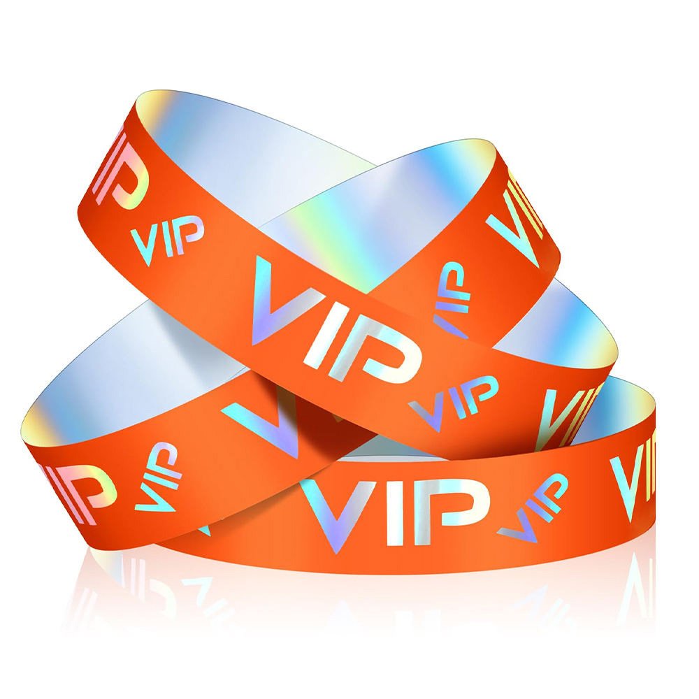 Pulseras de seguridad con holograma personalizadas