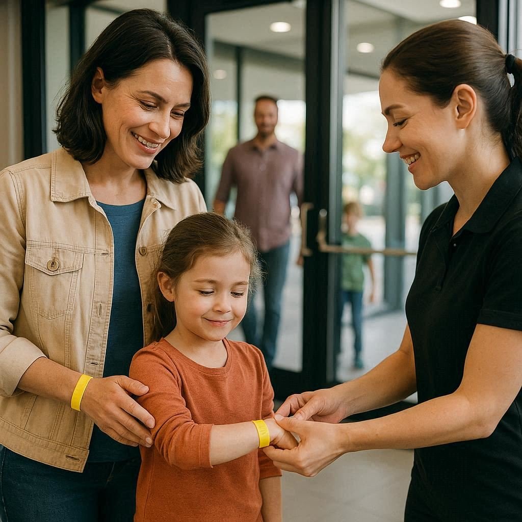 Pulseras térmicas de cuidado infantil y familiar