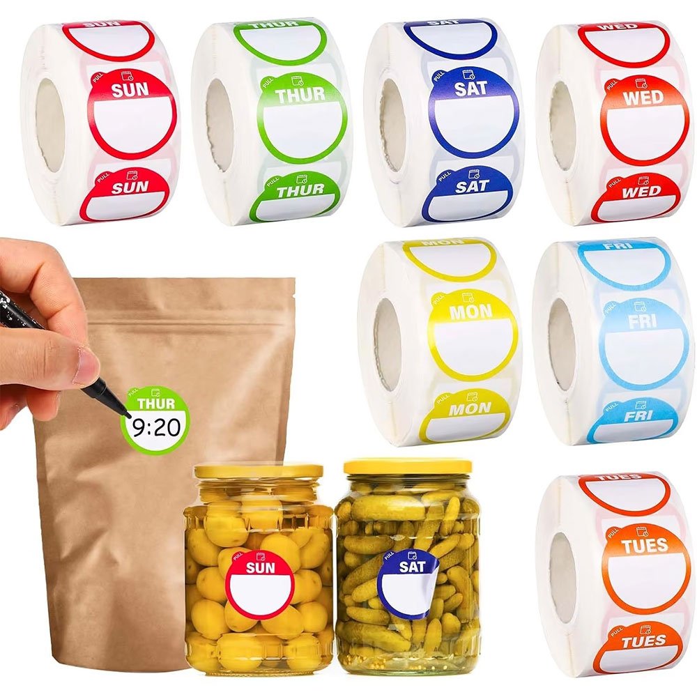 Etiquetas de precio MRP aptas para alimentos