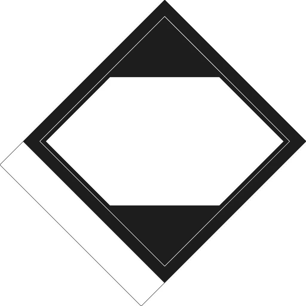 Etiqueta de cantidad limitada en blanco con pestaña