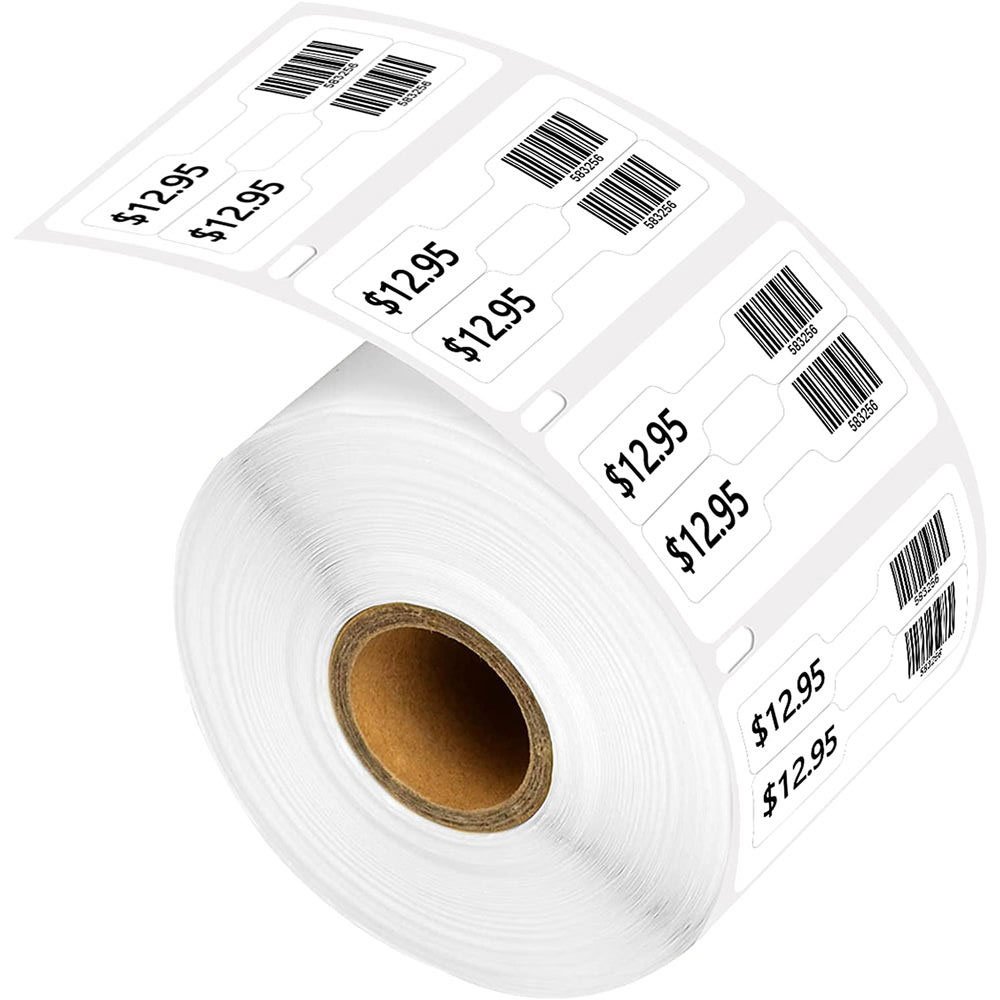 Pegatina MRP con código de barras preimpresa para joyería