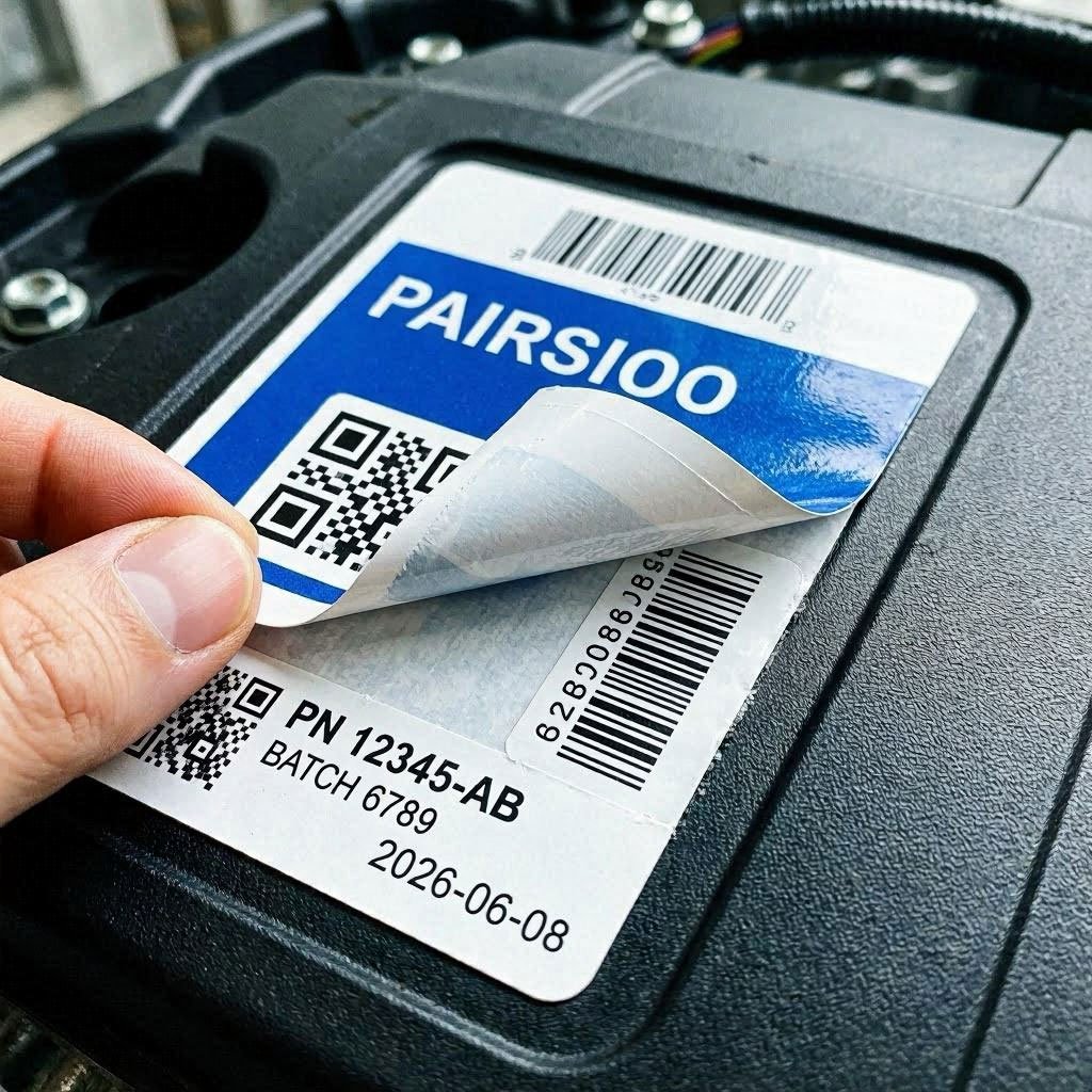 Etiquetas piggyback automotrices