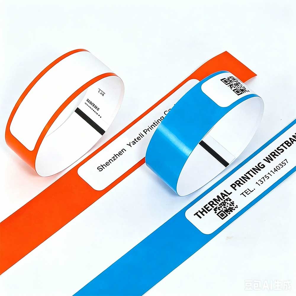 Código QR personalizado para pulseras térmicas