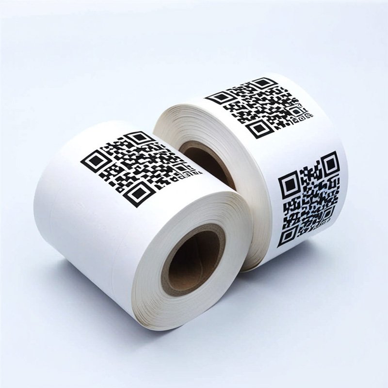 Etiquetas de serie con código QR