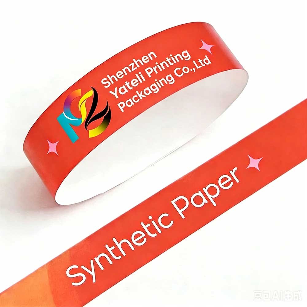 Pulsera de papel sintético