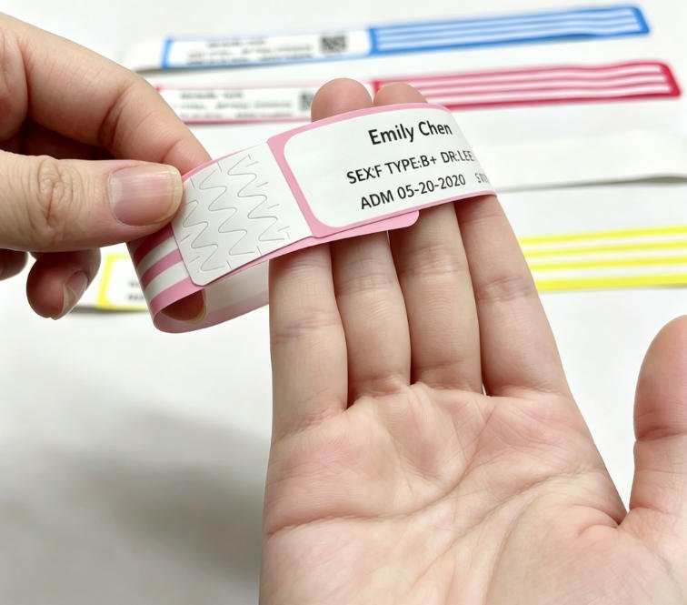 One-Time Security Thermal Wristbands