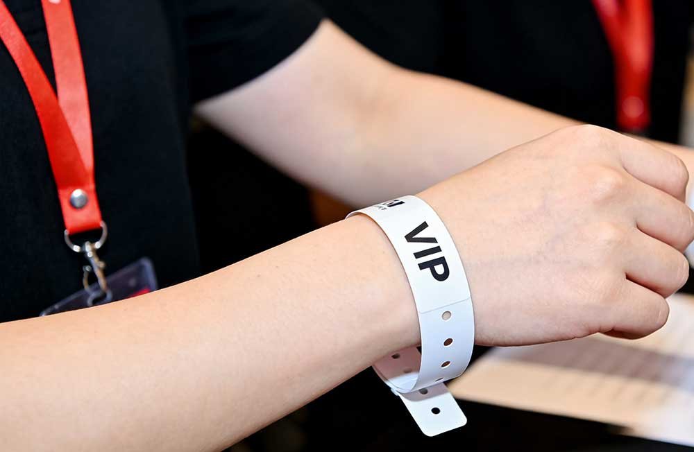 Pulseras VIP para eventos